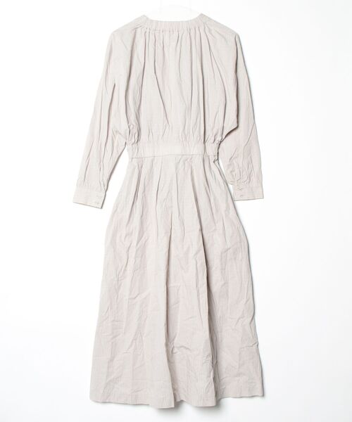 「sneeuw」 長袖ワンピース - グレー レディース_画像2
