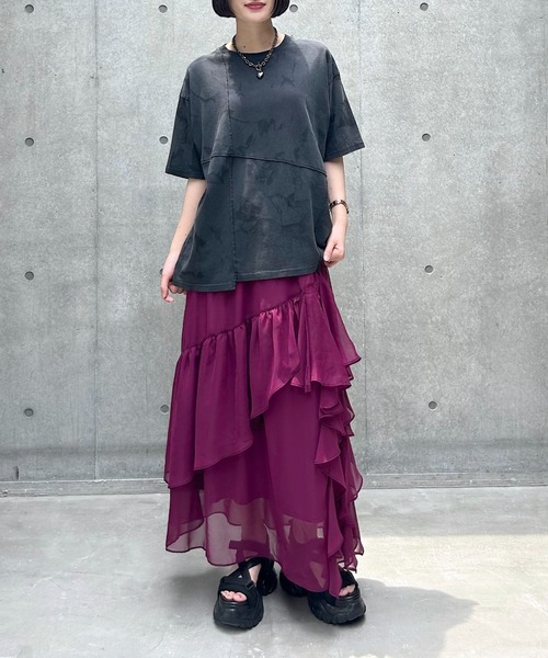 「PAGEBOY」 フレアスカート FREE ブラック レディース_画像5