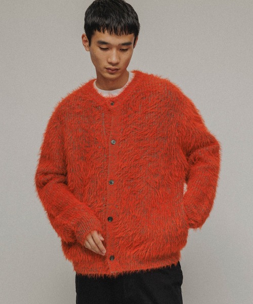 「M TO R」 ニットカーディガン 40 イエロー系その他 レディース_画像7