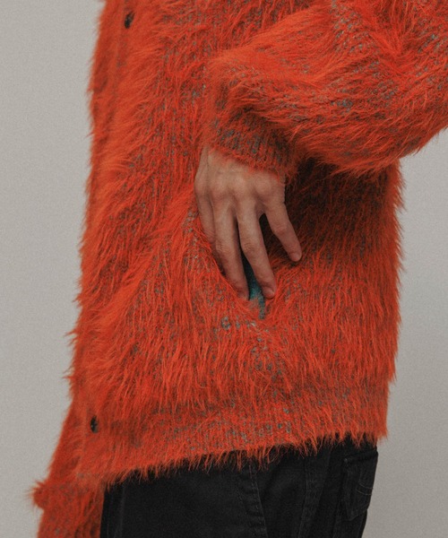 「M TO R」 ニットカーディガン 40 イエロー系その他 レディース_画像9