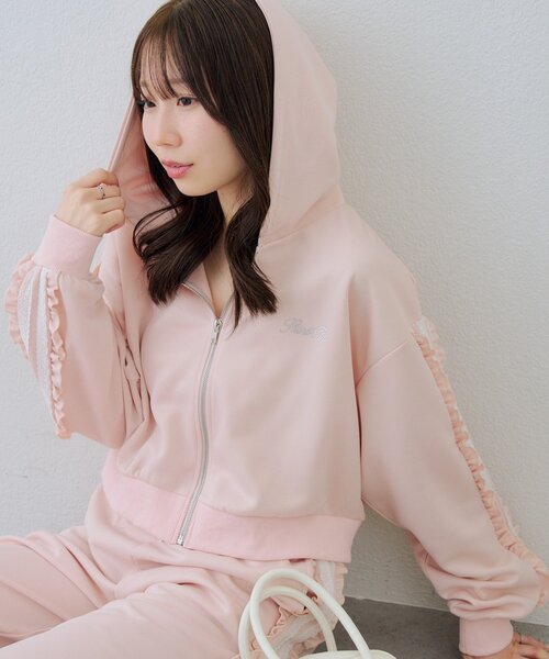 continuer de NICE CLAUP パーカー 「セットアップ」トラックレース