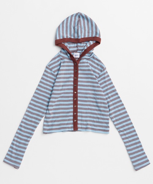 MAISON SPECIAL（メゾンスペシャル） パーカー 「MILLER」Rib Hoodie