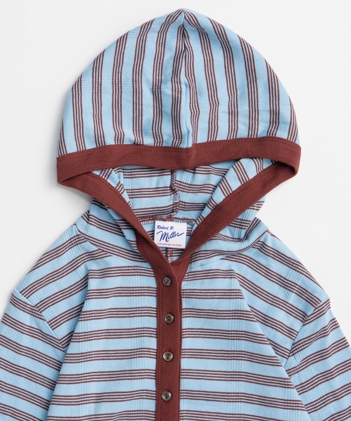 MAISON SPECIAL（メゾンスペシャル） パーカー 「MILLER」Rib Hoodie