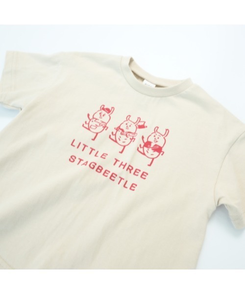 「nicohrat」 「KIDS」半袖Tシャツ 120cm オリーブ キッズ_画像8