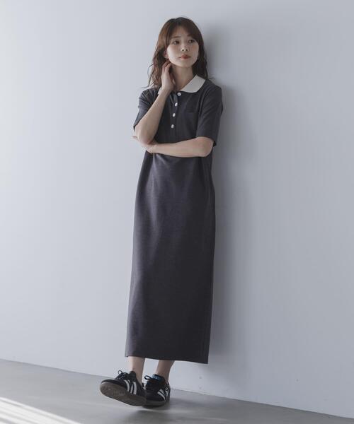 ワンピース カットポロワンピースの画像