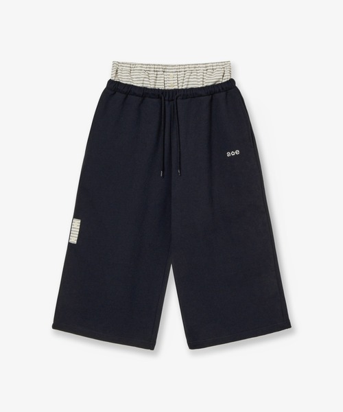 AEAE レイヤードショーツ aeae ハーフパンツ パンツ 短パン BRIEFS LAYERED SWEATPANTS
