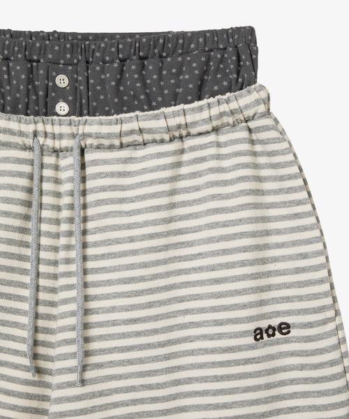 aeae ハーフパンツ パンツ 短パン BRIEFS LAYERED SWEATPANTS