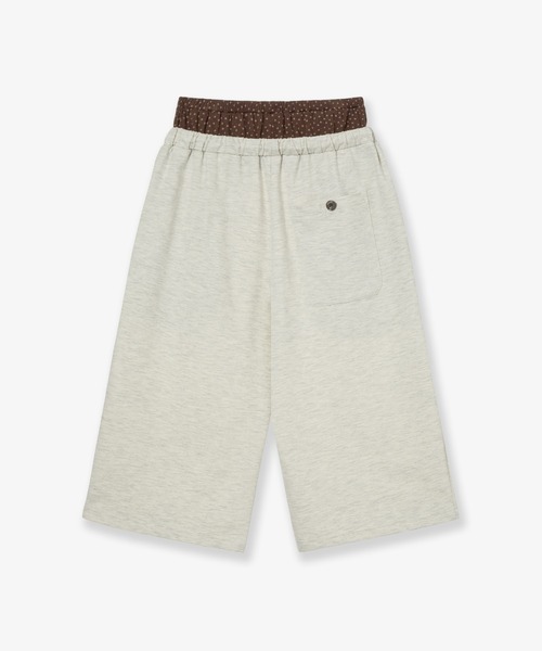 aeae ハーフパンツ パンツ 短パン BRIEFS LAYERED SWEATPANTS
