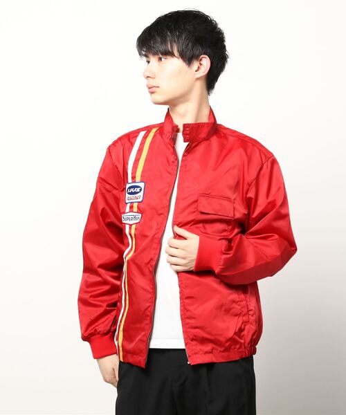 「HYSTERIC GLAMOUR」 ブルゾン X-LARGE レッド メンズの画像