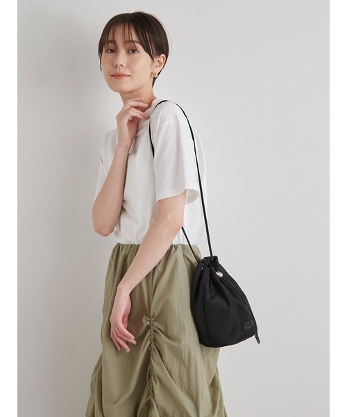 「emmi」 ハンドバッグ ONE SIZE パープル レディース_画像4