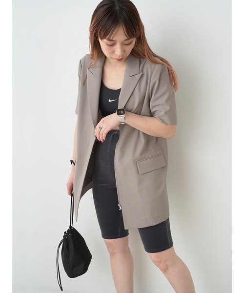 「emmi」 ハンドバッグ ONE SIZE パープル レディース_画像8