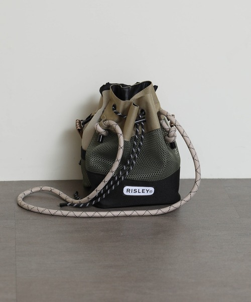 Risley ショルダーバッグ バッグ メッシュWボシェットバッグ