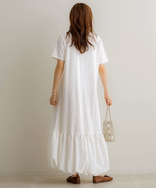 「NOAHL」 ドッキングワンピース FREE ブラック レディース_画像8