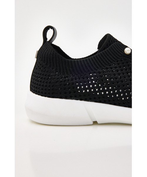 「STACCATO」 スリッポン 24cm ブラック レディース_画像6