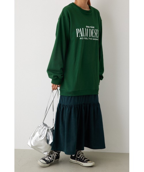 「RODEO CROWNS WIDE BOWL」 ドッキングワンピース FREE ネイビー レディース_画像3