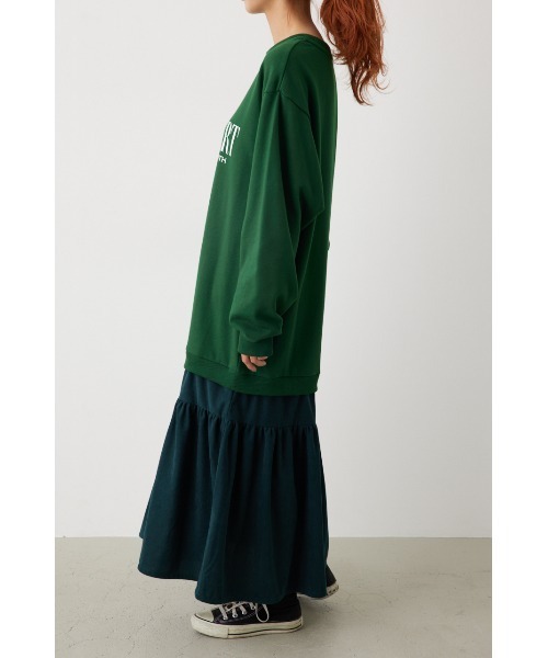 「RODEO CROWNS WIDE BOWL」 ドッキングワンピース FREE ネイビー レディース_画像4