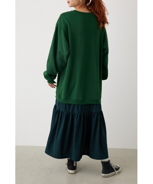「RODEO CROWNS WIDE BOWL」 ドッキングワンピース FREE ネイビー レディース_画像5