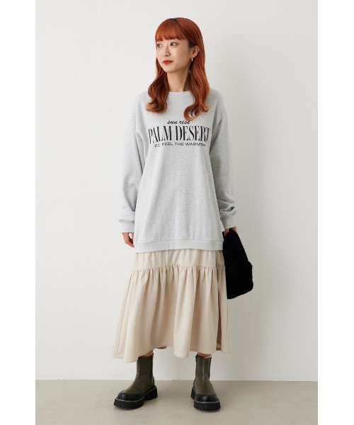 「RODEO CROWNS WIDE BOWL」 ドッキングワンピース FREE ネイビー レディース_画像6