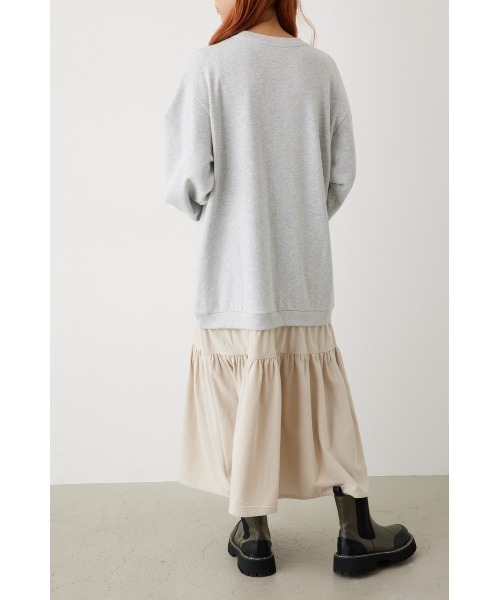 「RODEO CROWNS WIDE BOWL」 ドッキングワンピース FREE ネイビー レディース_画像7