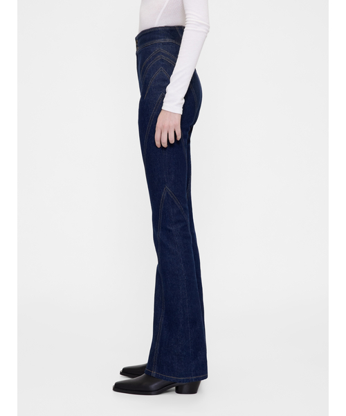 「GapStudio」 デニムパンツ 25 インディゴブルー レディース_画像3