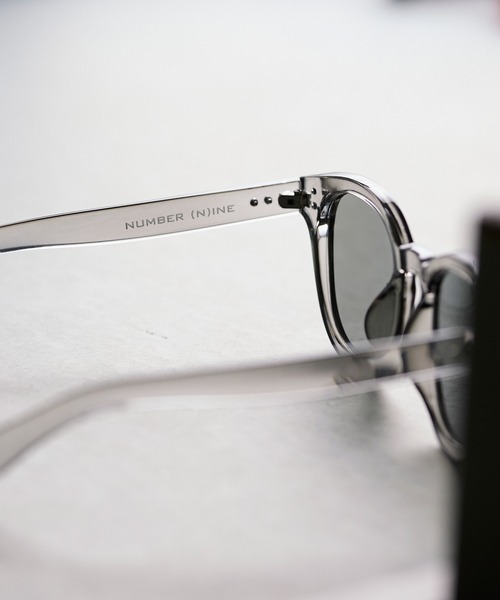 ナンバーナイン USAレザー 眼鏡ケース サングラス NUMBER (N)INE（ナンバーナイン） サングラス DIMMING POLARIZED LENS