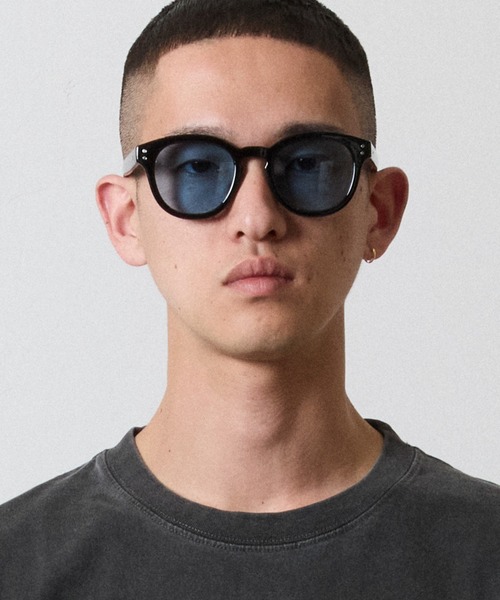 ナンバーナイン USAレザー 眼鏡ケース サングラス NUMBER (N)INE（ナンバーナイン） サングラス DIMMING POLARIZED LENS