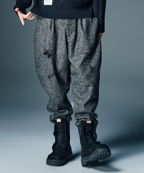 glamb（グラム） パンツ Tweed Jogger Pants / ツイードジョガーパンツ