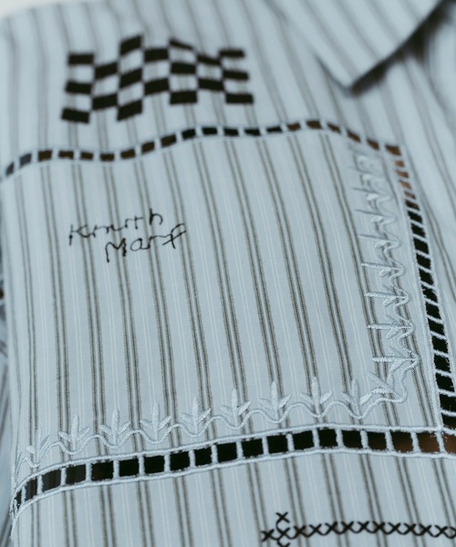Knuth Marf（クヌースマーフ） ブラウス シャツ embroidered shirt