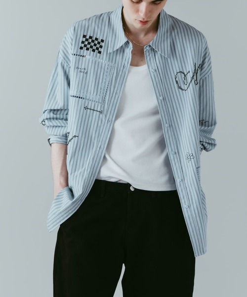 Knuth Marf（クヌースマーフ） ブラウス シャツ embroidered shirt
