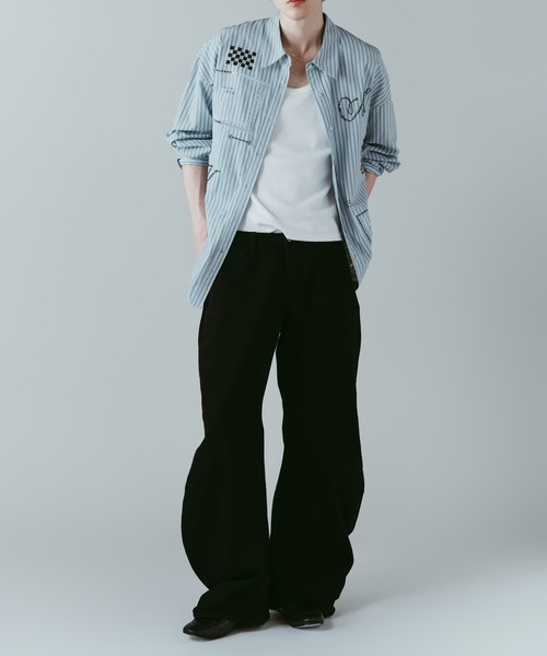 Knuth Marf（クヌースマーフ） ブラウス シャツ embroidered shirt