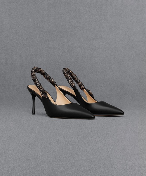 「CHARLES & KEITH」 パンプス 22.5cm オフホワイト レディース_画像4