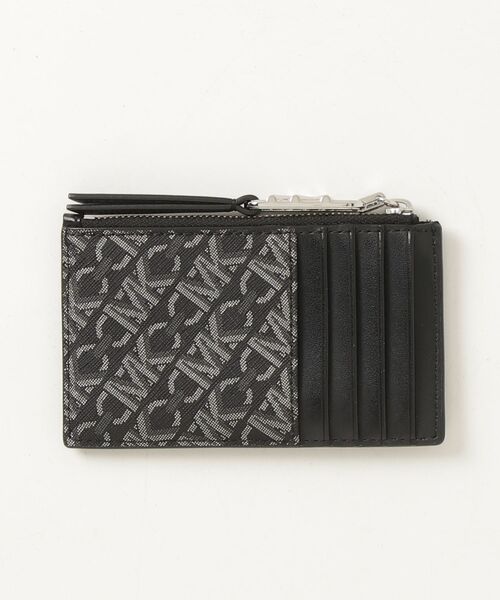 「MICHAEL KORS」 カードケース FREE ブラック×シルバー レディース_画像2