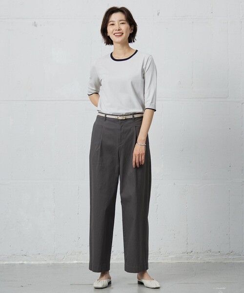 「J.PRESS」 ニットアンサンブル MEDIUM ピンク レディース_画像5