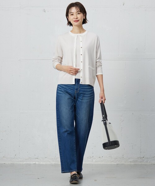 「J.PRESS」 ニットアンサンブル MEDIUM ピンク レディース_画像8