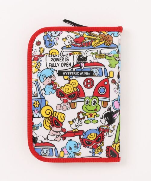 HYSTERIC MINI（ヒステリックミニ） BAND WAGON総柄 マルチケース