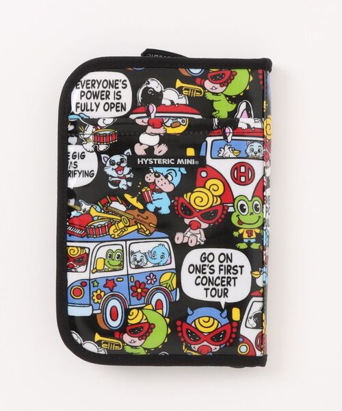 HYSTERIC MINI（ヒステリックミニ） BAND WAGON総柄 マルチケース