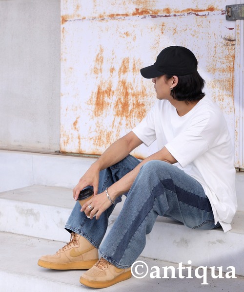 「antiqua」 デニムパンツ P ブルー系その他 レディース_画像6