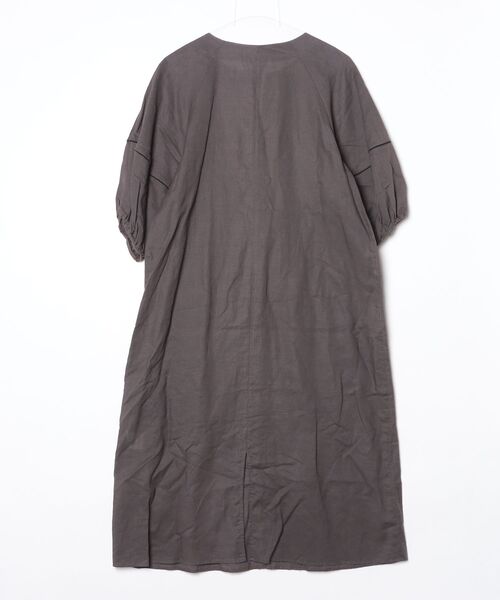 「Droite lautreamont」 7分袖ワンピース 1 グレー レディース_画像2