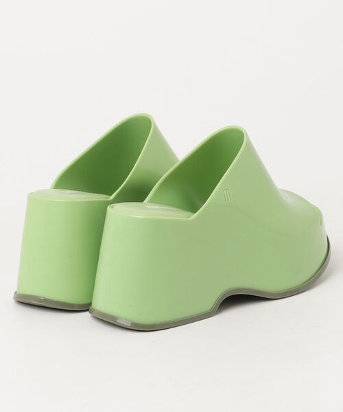 「melissa」 ミュール 23cm グリーン レディース_画像2