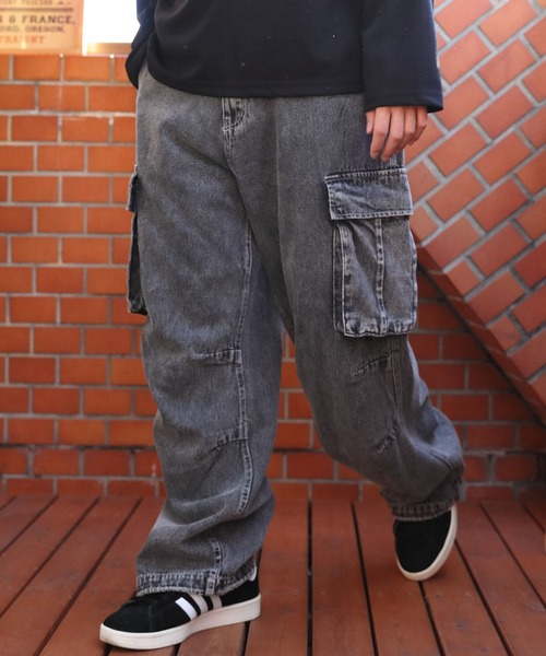 「8(eight)」 「Jungle Storm」デニムパンツ MEDIUM ネイビー メンズ_画像4