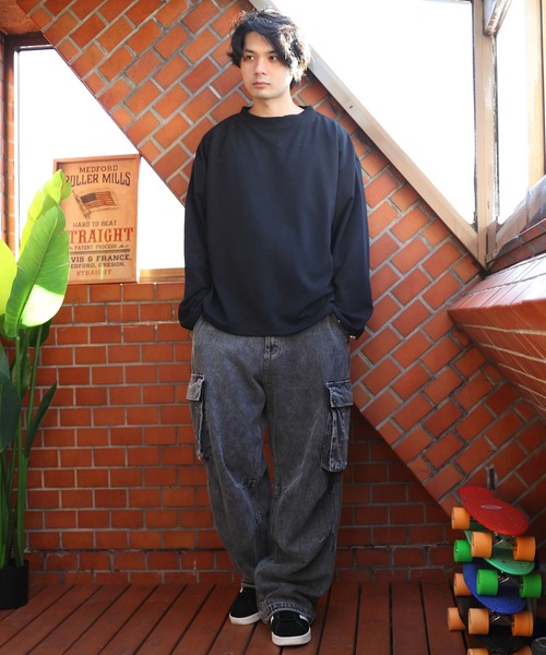 「8(eight)」 「Jungle Storm」デニムパンツ MEDIUM ネイビー メンズ_画像5