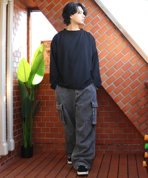 「8(eight)」 「Jungle Storm」デニムパンツ MEDIUM ネイビー メンズ_画像8