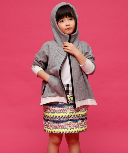 AVIE（アビィ） パーカー 「AVIE KIDS」テントラインパーカー キッズ