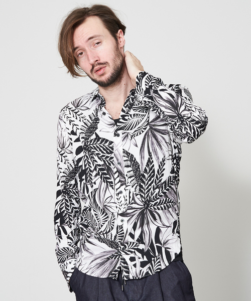 5351 POUR LES HOMMES シャツ ヴィクトワールインクジェット長袖