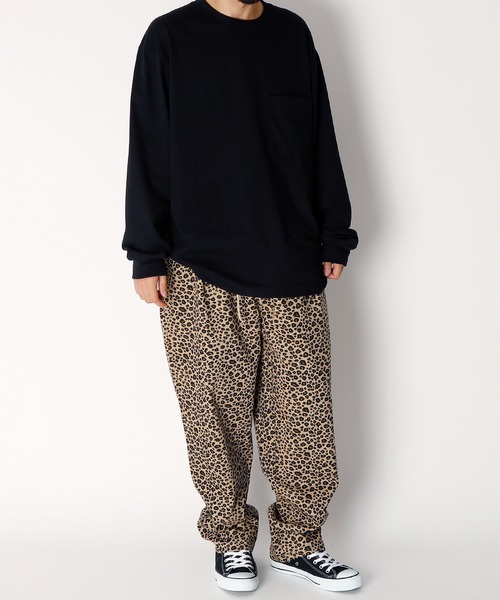 パンツ zoo INASTUDIOS ZOO パンツ 「INASTUDIOS SELECT」レオパード シェフパンツ