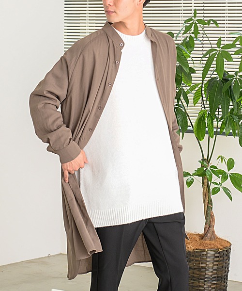 SILVER BULLET シャツ 「CavariA/キャバリア」バンドカラー