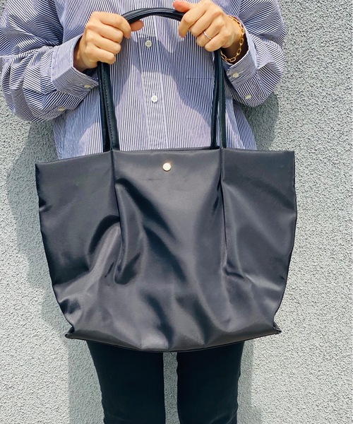色々なシーンで大活躍♡ ラージ アウトライン トートバッグ KMC DETAILS トートバッグ Legato Largo レガートラルゴ / 肩楽