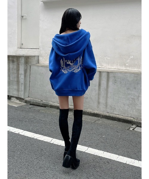 エンブレムルーズＰＫ　ENVYM パーカー　完売品 エンブレムルーズPK（パーカー）｜ENVYM（アンビー）のファッション