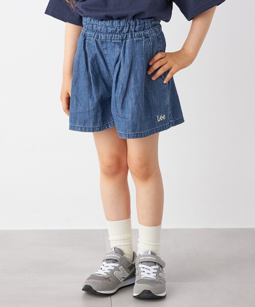 Lee パンツ Lee:ライト デニム キュロット 「KIDS」 キッズ 子供