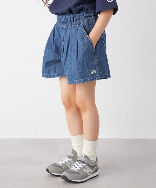 ライトデニムキュロット　綿100 Dessin｜ライトデニムキュロット | Rakuten Fashion(楽天